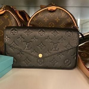 Louis Vuitton Felicie Pouchette, carried only a handful of times.